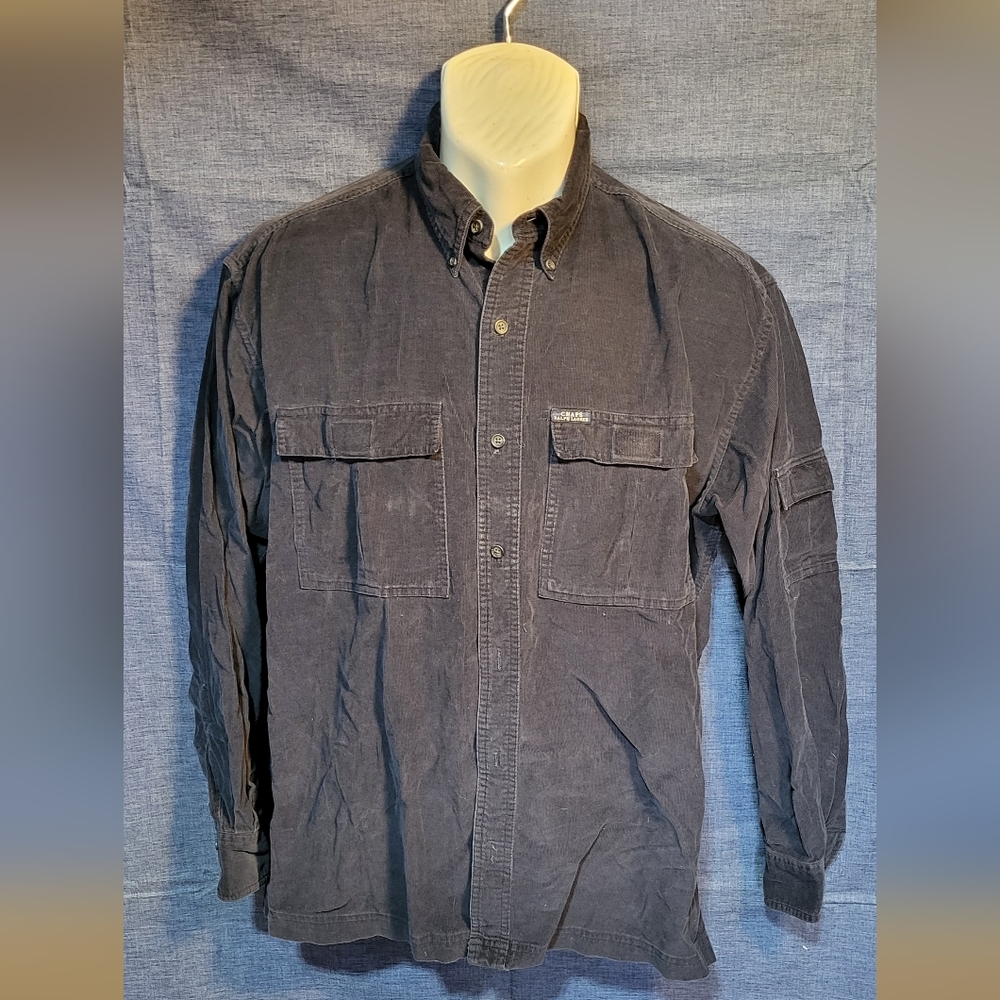Vintage chaps Ralph Lauren button down corduroy shirt